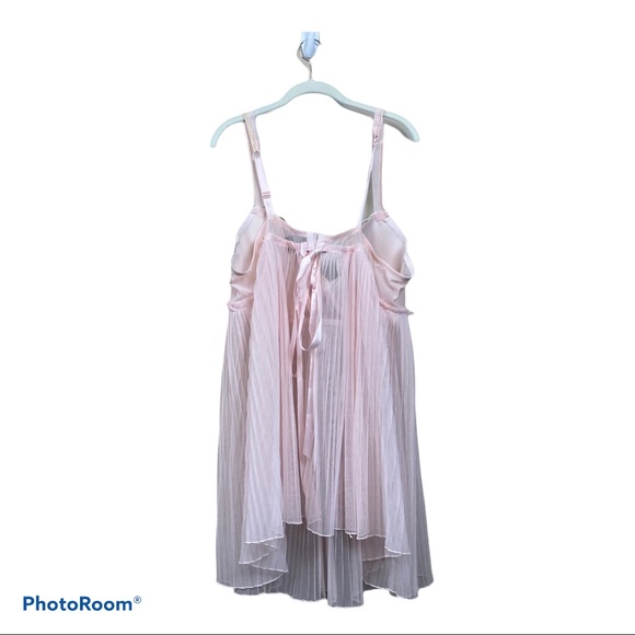Torrid pink chemise babydoll slip lingerie 4x - Picture 5 of 5